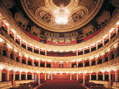 Wnętrze Teatru im. Juliusza Słowackiego